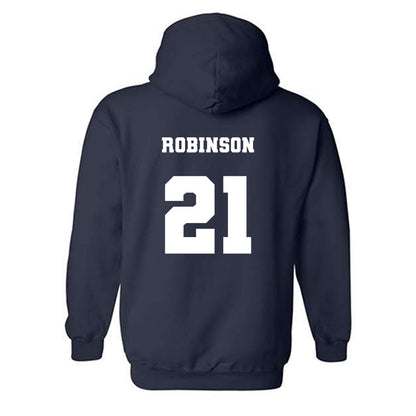 Xavier - NCAA Men's Basketball : Anthony Robinson - Generic Shersey Hooded Sweatshirt-1