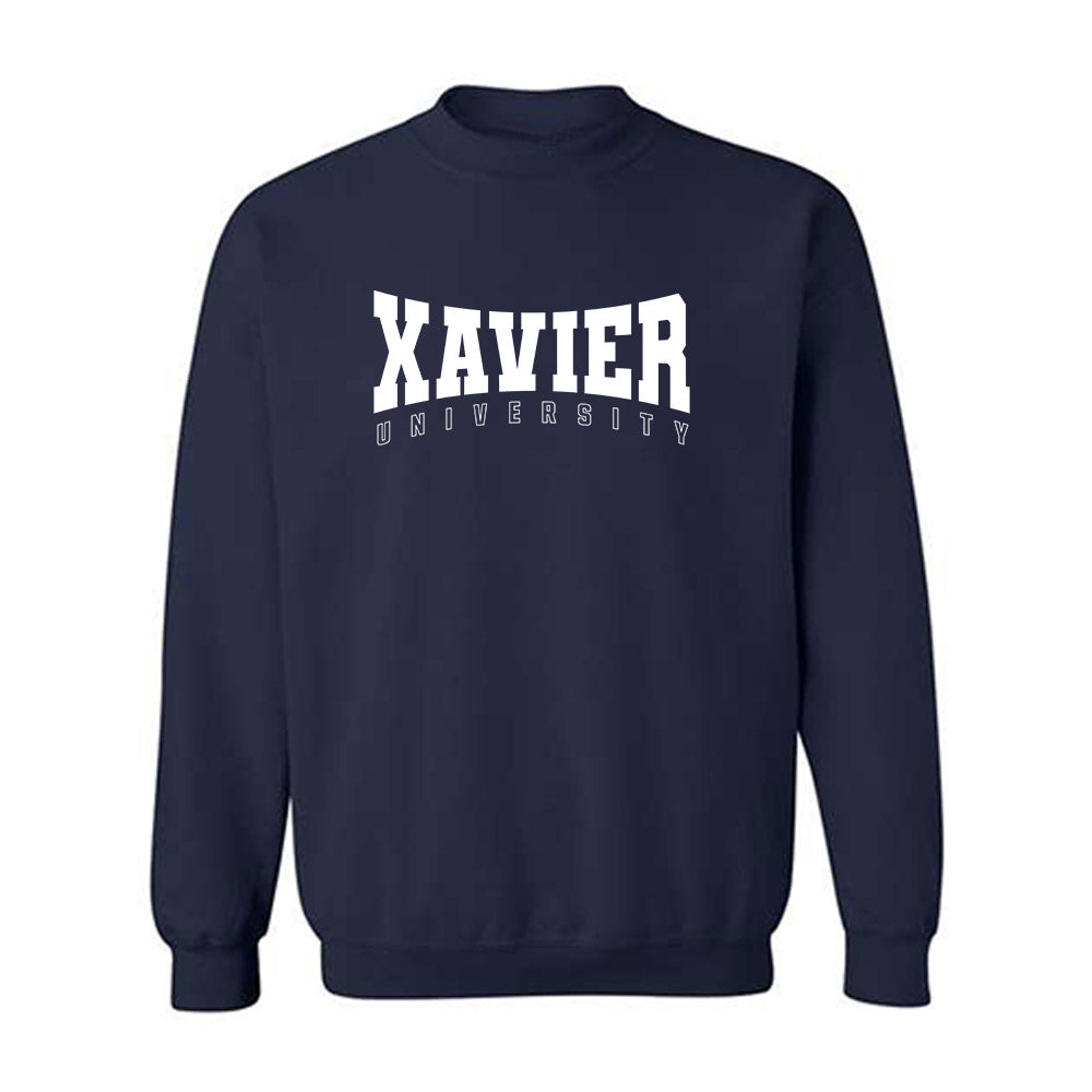 Xavier - NCAA Women's Lacrosse : Clare Goodrich - Generic Shersey Crewneck Sweatshirt-0