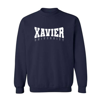 Xavier - NCAA Women's Lacrosse : Clare Goodrich - Generic Shersey Crewneck Sweatshirt-0