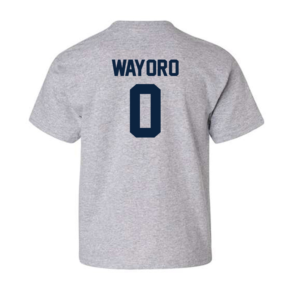 Xavier - NCAA Men's Soccer : Immanuel Wayoro - Classic Shersey Youth T-Shirt-1