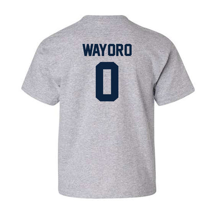 Xavier - NCAA Men's Soccer : Immanuel Wayoro - Classic Shersey Youth T-Shirt-1