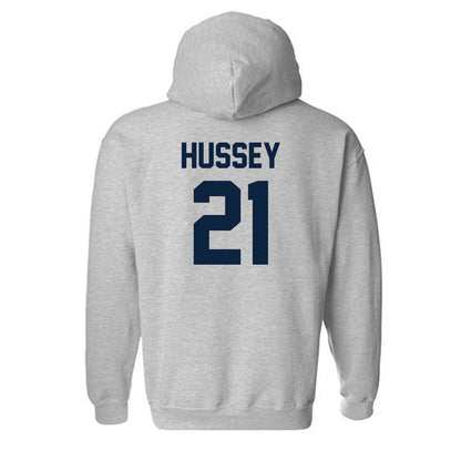 Xavier - NCAA Baseball : Ryan Hussey - Classic Shersey Hooded Sweatshirt-1