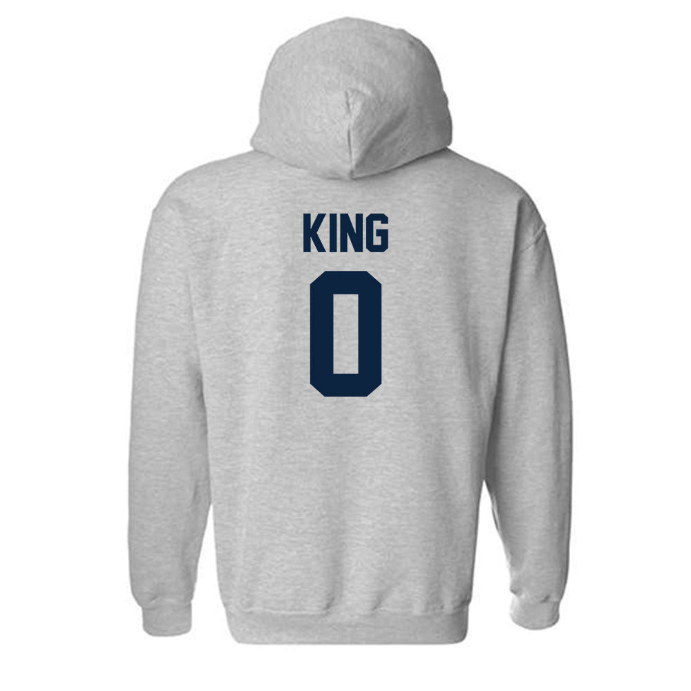 Xavier - NCAA Baseball : Alex King - Classic Shersey Hooded Sweatshirt-1