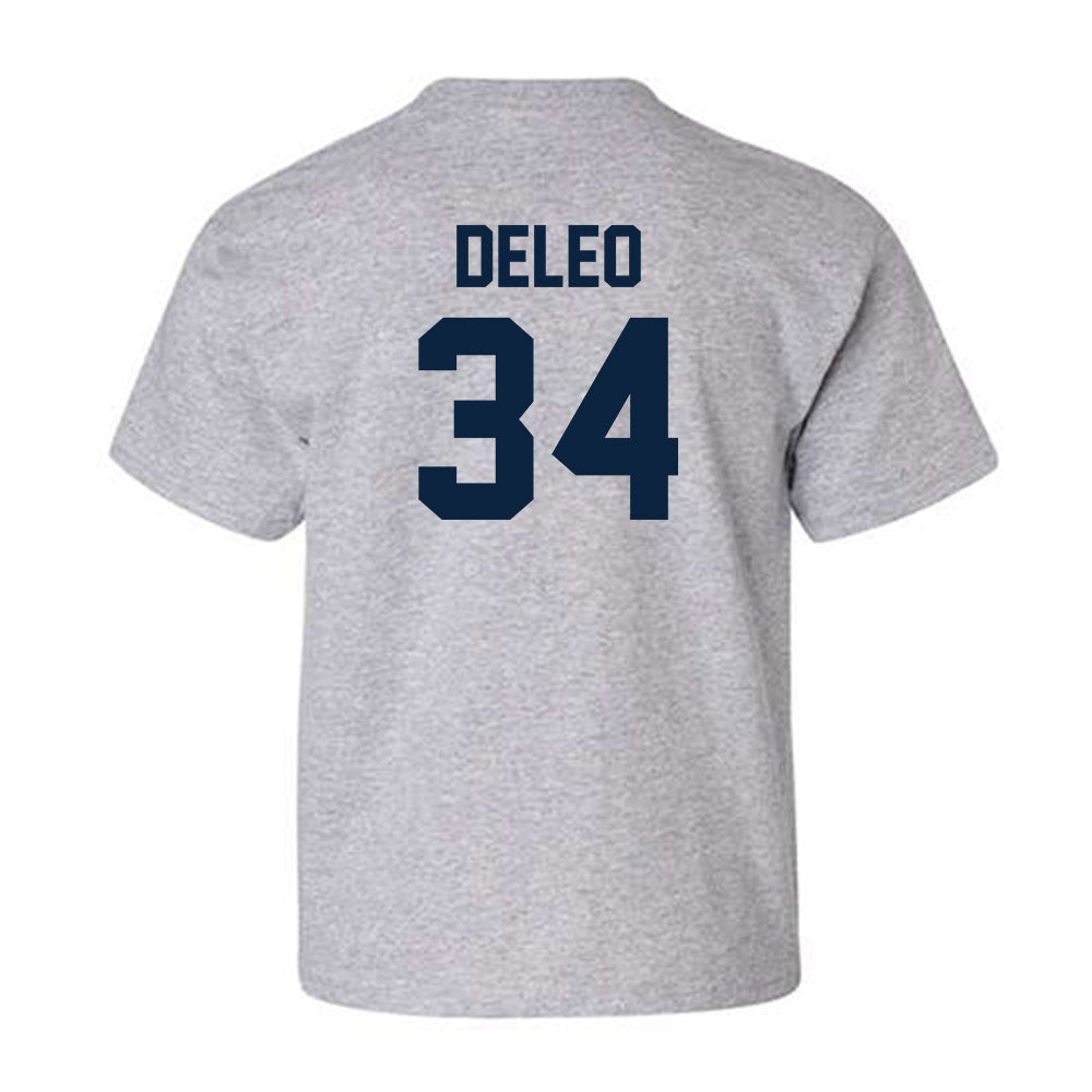 Xavier - NCAA Baseball : Asher DeLeo - Classic Shersey Youth T-Shirt-1