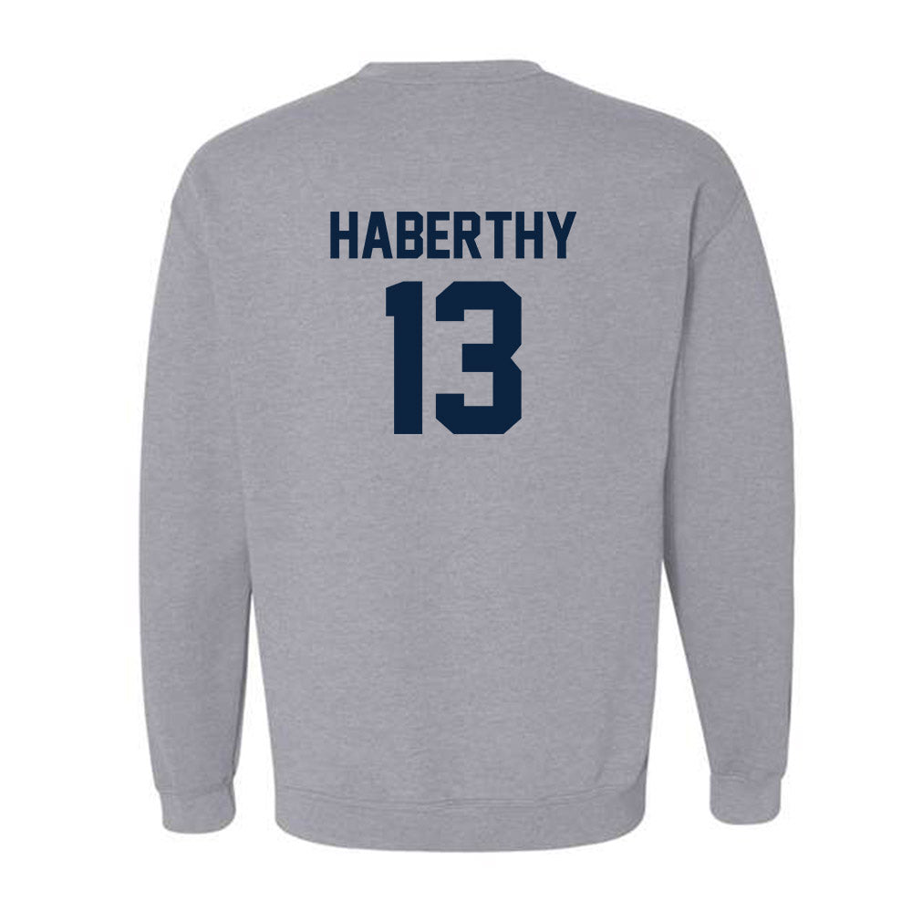 Xavier - NCAA Women's Volleyball : Addie Haberthy - Classic Shersey Crewneck Sweatshirt-1
