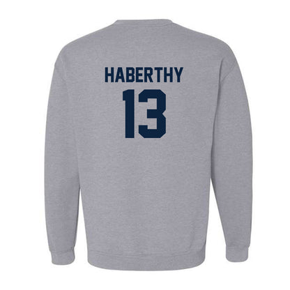 Xavier - NCAA Women's Volleyball : Addie Haberthy - Classic Shersey Crewneck Sweatshirt-1