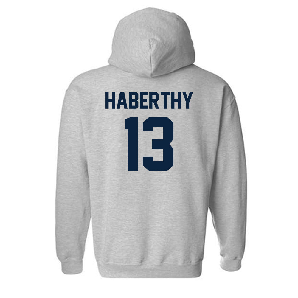 Xavier - NCAA Women's Volleyball : Addie Haberthy - Classic Shersey Hooded Sweatshirt-1