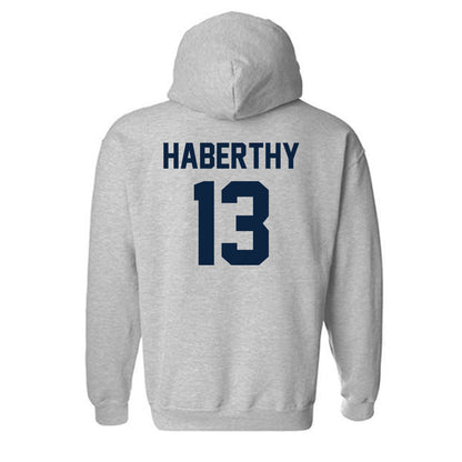 Xavier - NCAA Women's Volleyball : Addie Haberthy - Classic Shersey Hooded Sweatshirt-1
