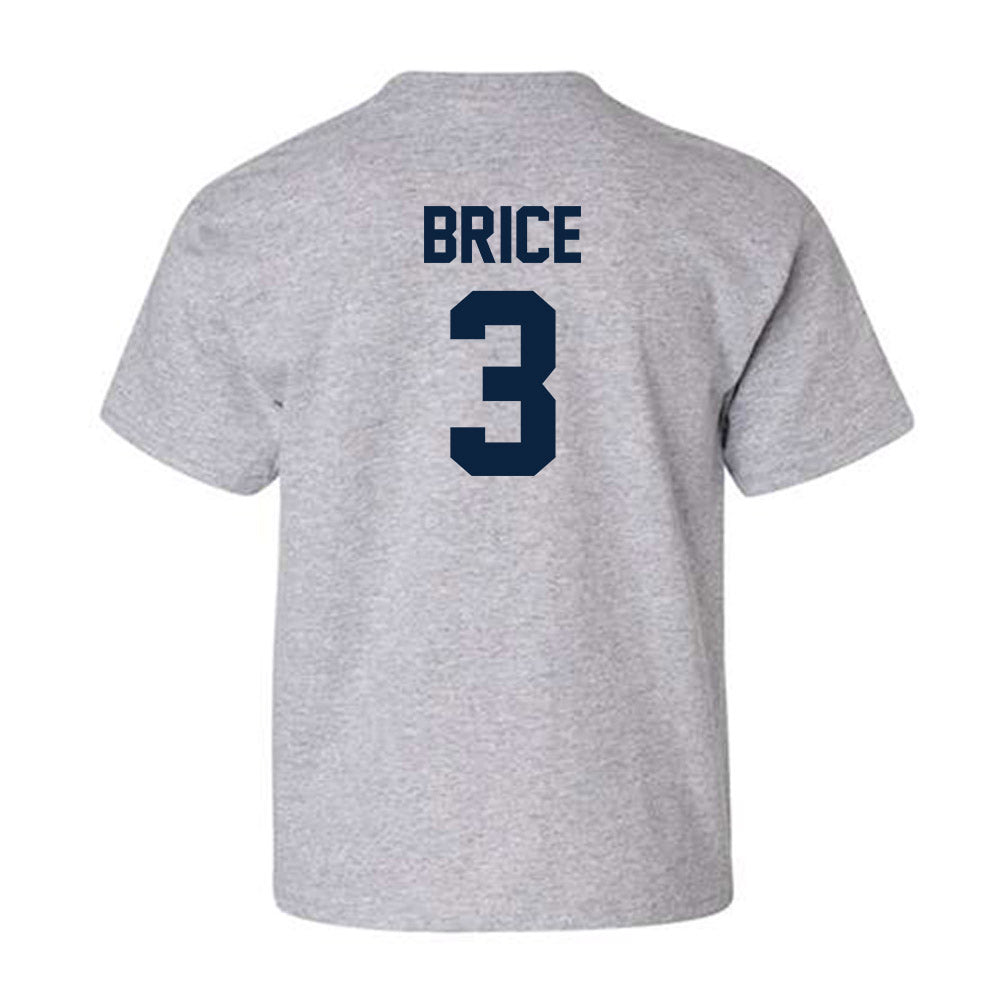 Xavier - NCAA Men's Soccer : Nolan Brice - Classic Shersey Youth T-Shirt-1