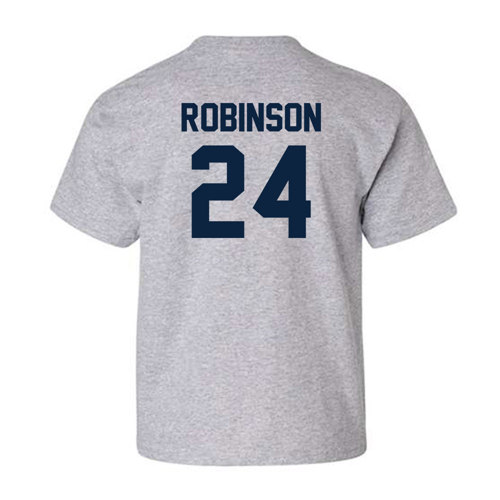 Xavier - NCAA Baseball : Cooper Robinson - Classic Shersey Youth T-Shirt-1