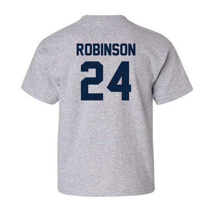 Xavier - NCAA Baseball : Cooper Robinson - Classic Shersey Youth T-Shirt-1