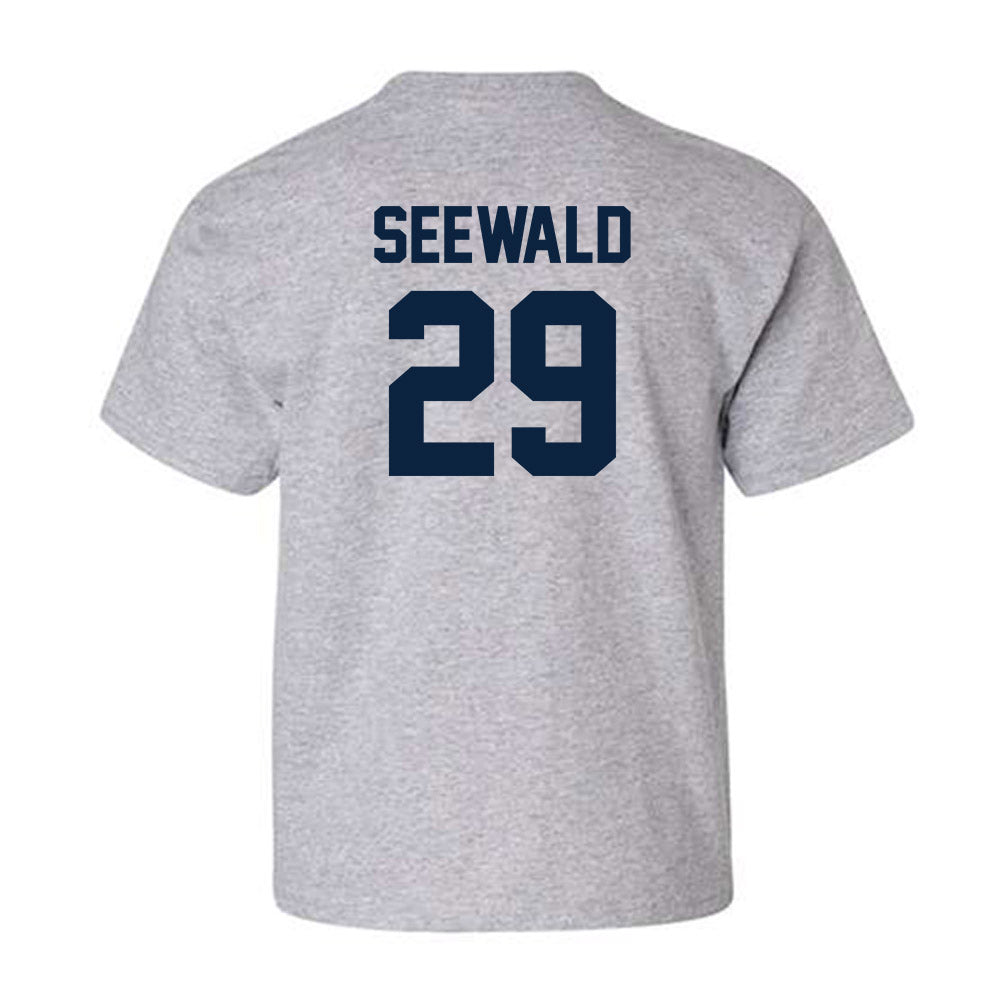 Xavier - NCAA Women's Lacrosse : Julia Seewald - Classic Shersey Youth T-Shirt-1