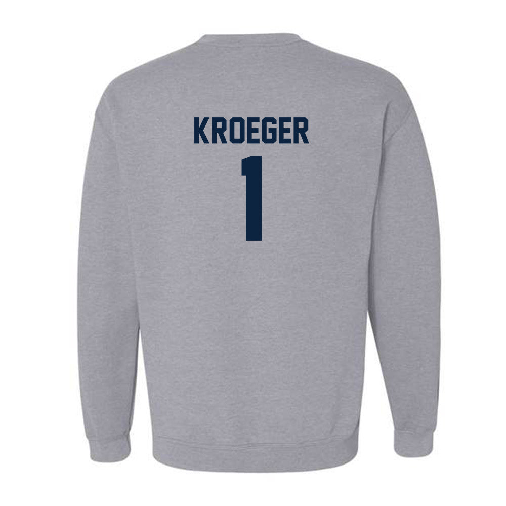 Xavier - NCAA Women's Volleyball : Sadie Kroeger - Classic Shersey Crewneck Sweatshirt-1