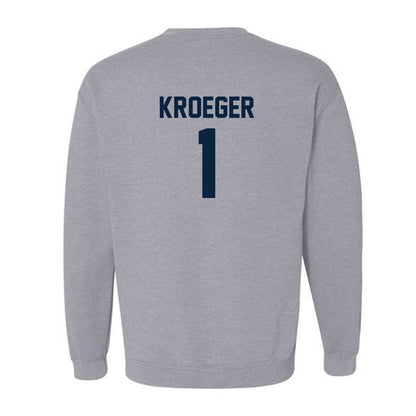 Xavier - NCAA Women's Volleyball : Sadie Kroeger - Classic Shersey Crewneck Sweatshirt-1