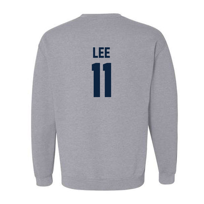 Xavier - NCAA Men's Soccer : Gun Lee - Classic Shersey Crewneck Sweatshirt-1