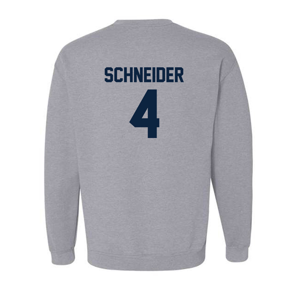 Xavier - NCAA Women's Lacrosse : Paige Schneider - Classic Shersey Crewneck Sweatshirt-1