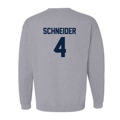 Xavier - NCAA Women's Lacrosse : Paige Schneider - Classic Shersey Crewneck Sweatshirt-1
