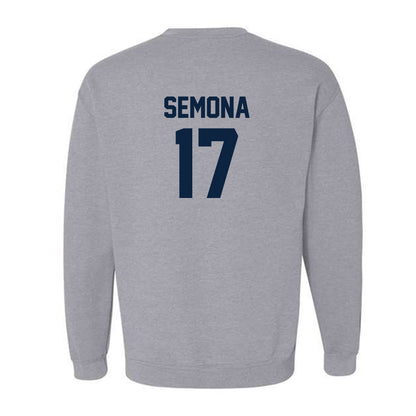 Xavier - NCAA Women's Volleyball : Gabby Semona - Classic Shersey Crewneck Sweatshirt-1