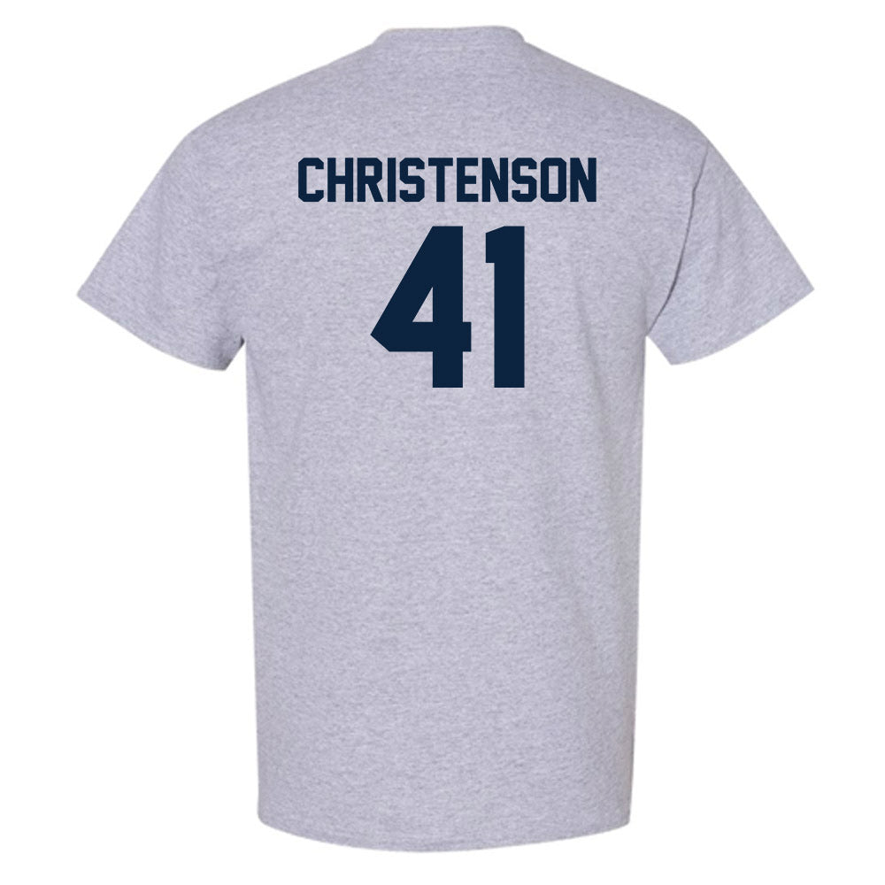 Xavier - NCAA Baseball : Carter Christenson - Classic Shersey T-Shirt-1