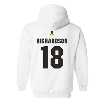 App State - NCAA Women's Volleyball : Raegan Richardson - Sport Shersey Hooded Sweatshirt-1