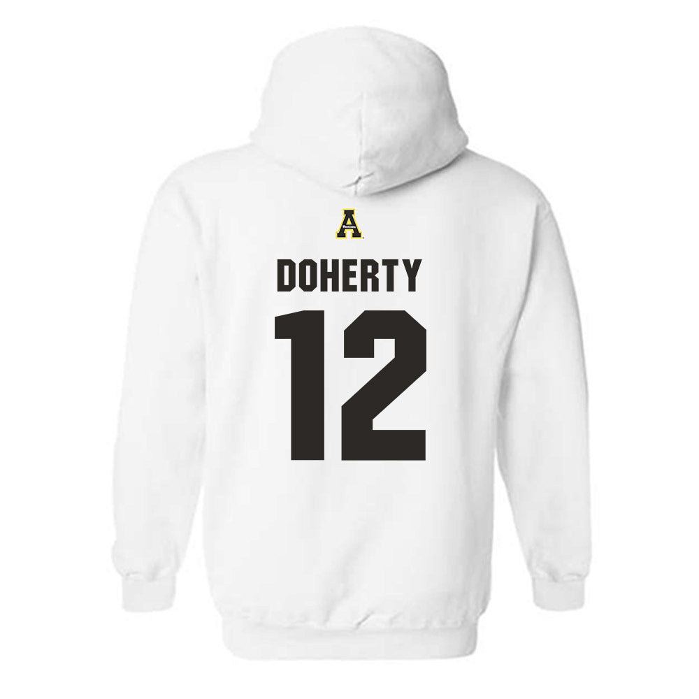 App State - NCAA Women's Volleyball : Brooke Doherty - Sport Shersey Hooded Sweatshirt-1