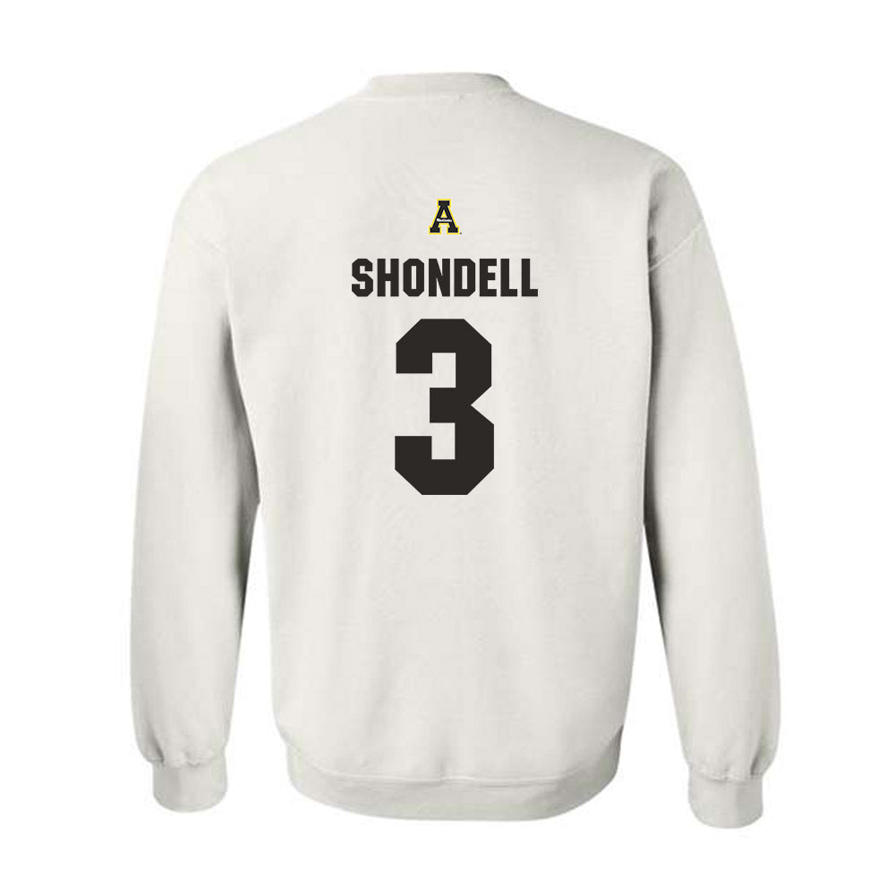 App State - NCAA Women's Volleyball : Lexi Shondell - Sport Shersey Crewneck Sweatshirt-1