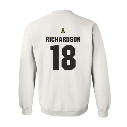 App State - NCAA Women's Volleyball : Raegan Richardson - Sport Shersey Crewneck Sweatshirt-1
