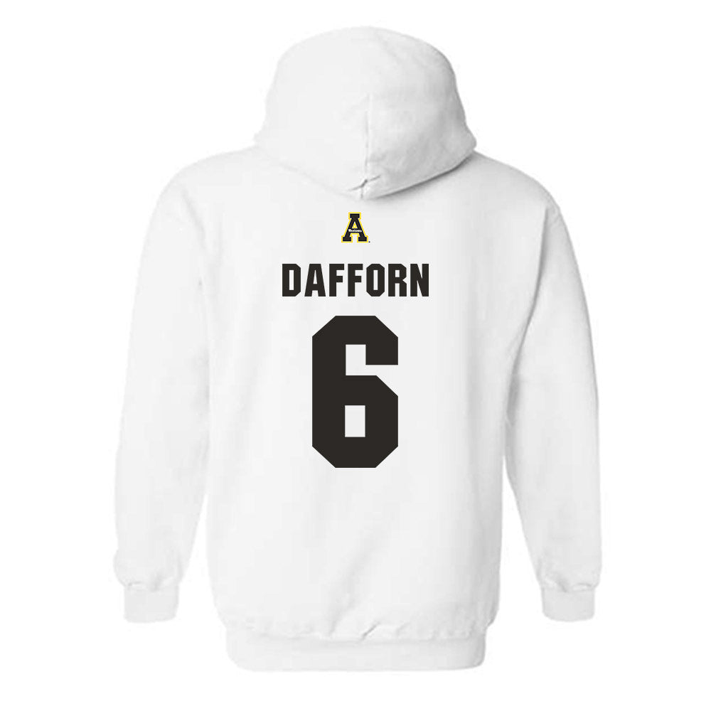 App State - NCAA Women's Volleyball : Bella dafforn - Sport Shersey Hooded Sweatshirt-1