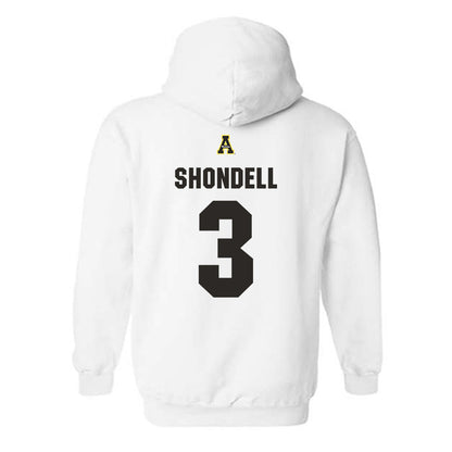 App State - NCAA Women's Volleyball : Lexi Shondell - Sport Shersey Hooded Sweatshirt-1