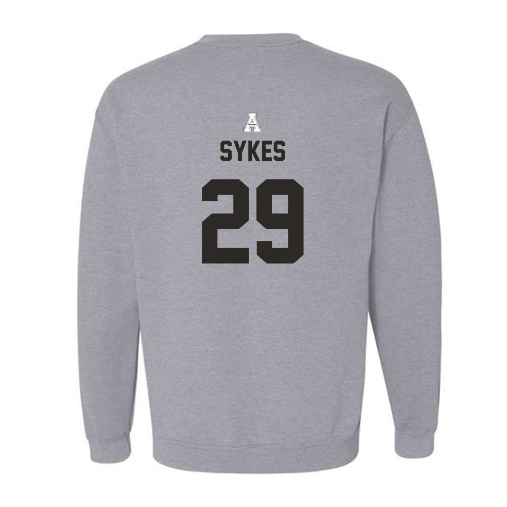 App State - NCAA Women's Soccer : Campbell Sykes - Sport Shersey Crewneck Sweatshirt-1