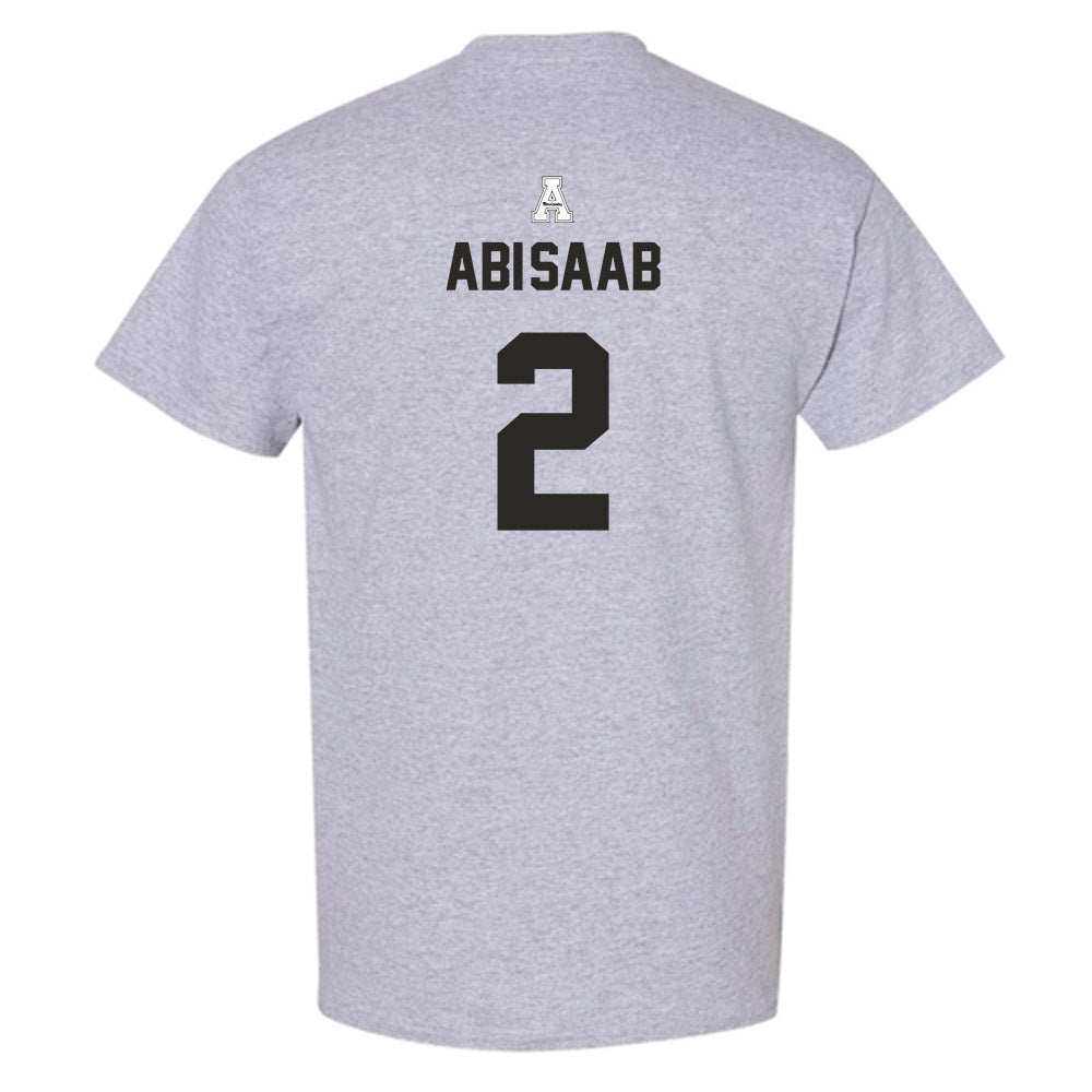 App State - NCAA Women's Soccer : Madison Abi-Saab - Sport Shersey T-Shirt-1