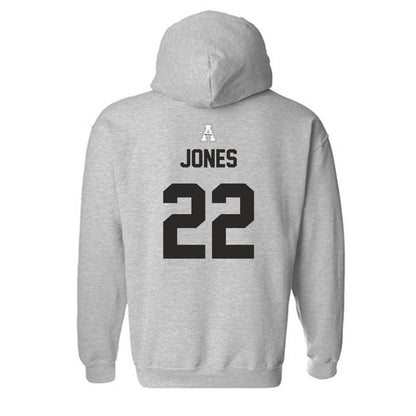 App State - NCAA Women's Soccer : Anaya Jones - Sport Shersey Hooded Sweatshirt-1
