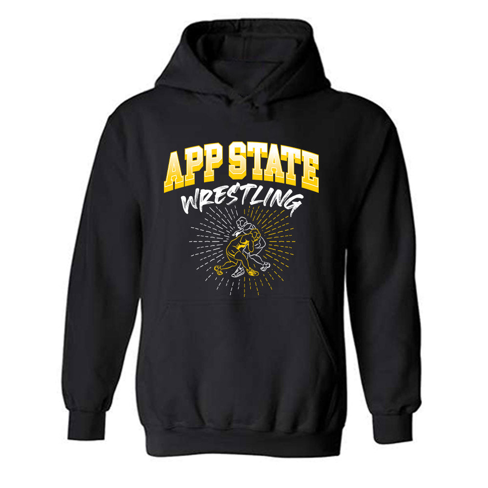 App State - NCAA Wrestling : Dawson Bond - Sport Shersey Hooded Sweatshirt-0