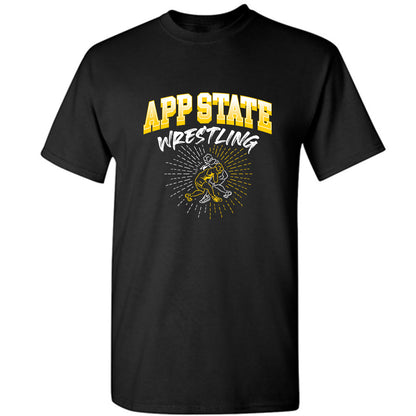 App State - NCAA Wrestling : Luke Scholz - Sport Shersey T-Shirt-0