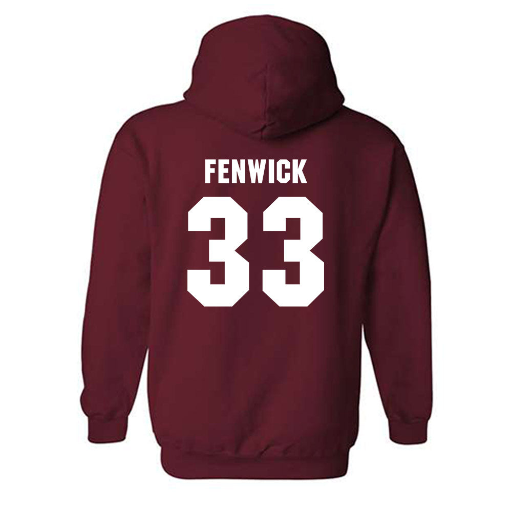 Boston College - NCAA Women's Soccer : Faith Fenwick - Sports Shersey Hooded Sweatshirt-1