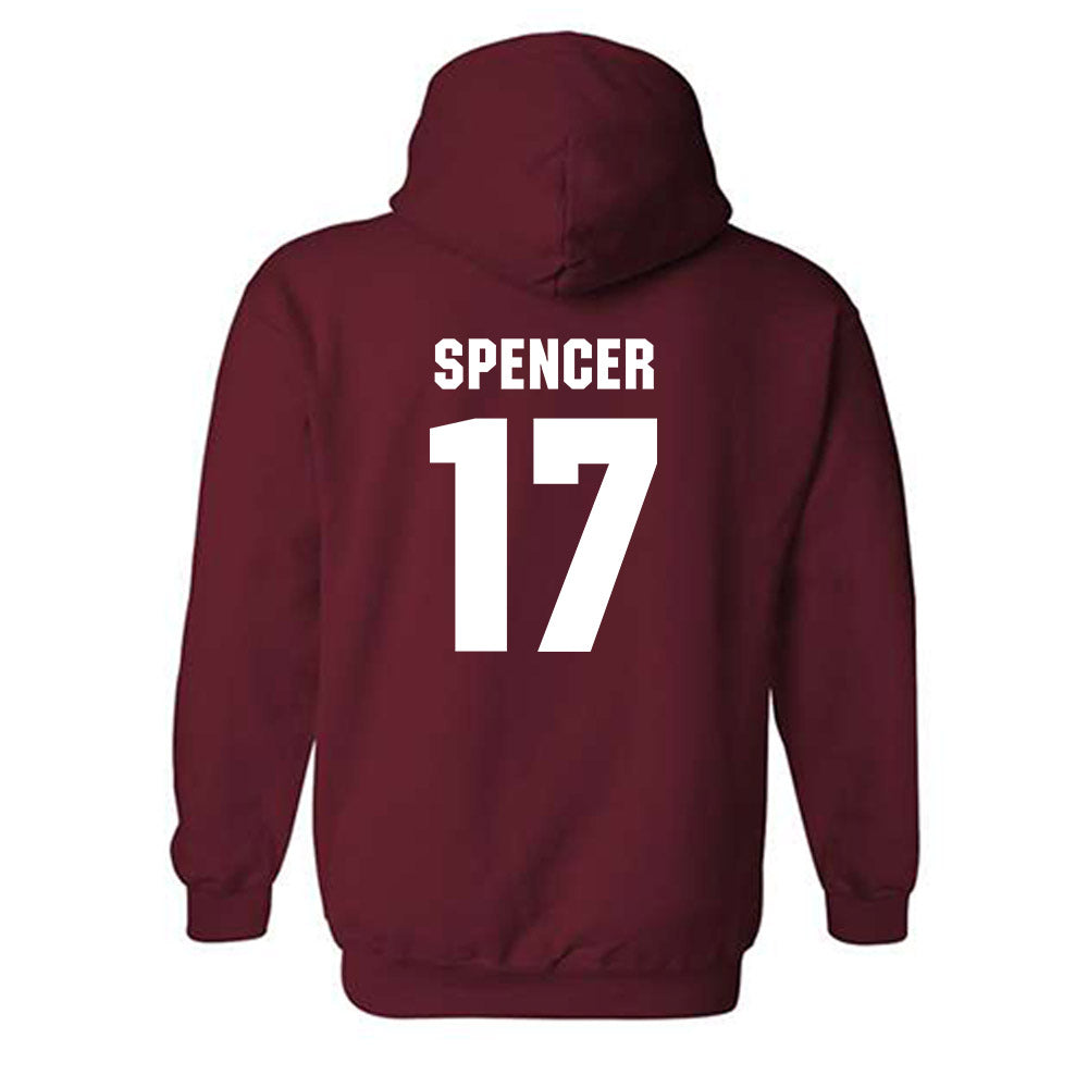 Boston College - NCAA Women's Soccer : Sohana Spencer - Sports Shersey Hooded Sweatshirt-1