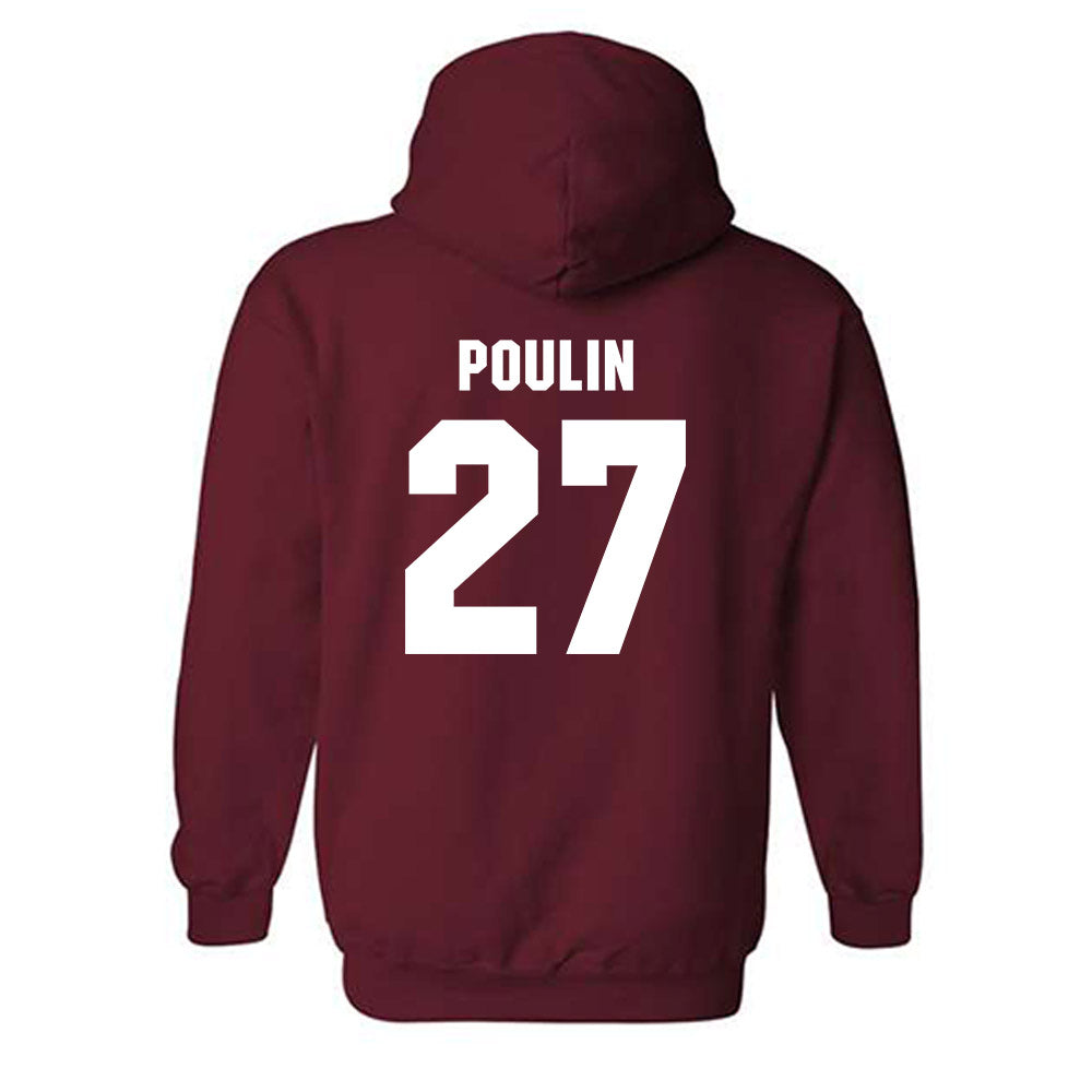 Boston College - NCAA Women's Soccer : Lydia Poulin - Sports Shersey Hooded Sweatshirt-1