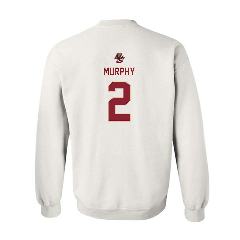 Boston College - NCAA Women's Ice Hockey : Madelyn Murphy - Sports Shersey Crewneck Sweatshirt-1