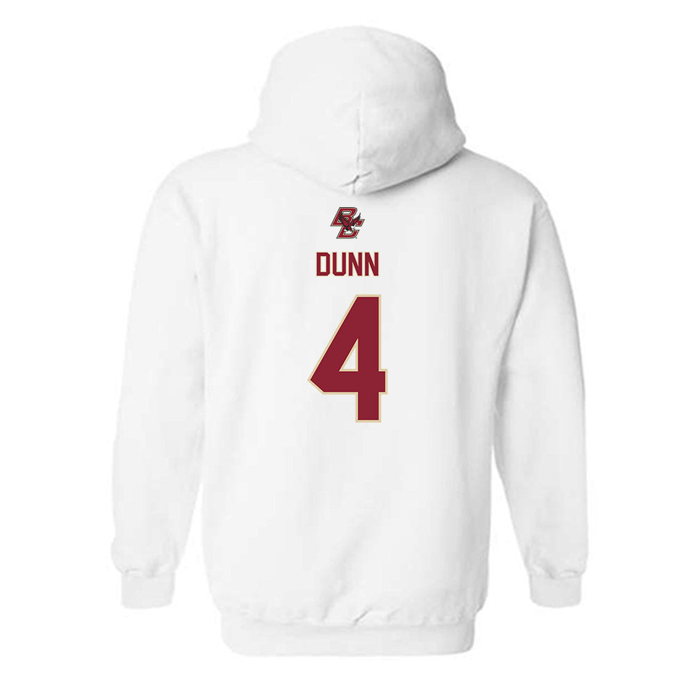 Boston College - NCAA Women's Ice Hockey : Alaina Dunn - Sports Shersey Hooded Sweatshirt-1