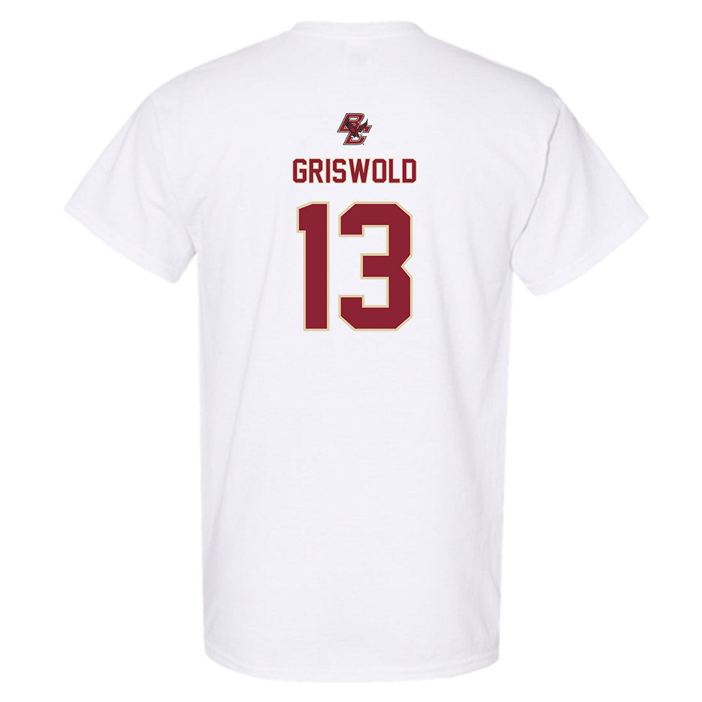 Boston College - NCAA Women's Ice Hockey : Jaime Griswold - Sports Shersey T-Shirt-1