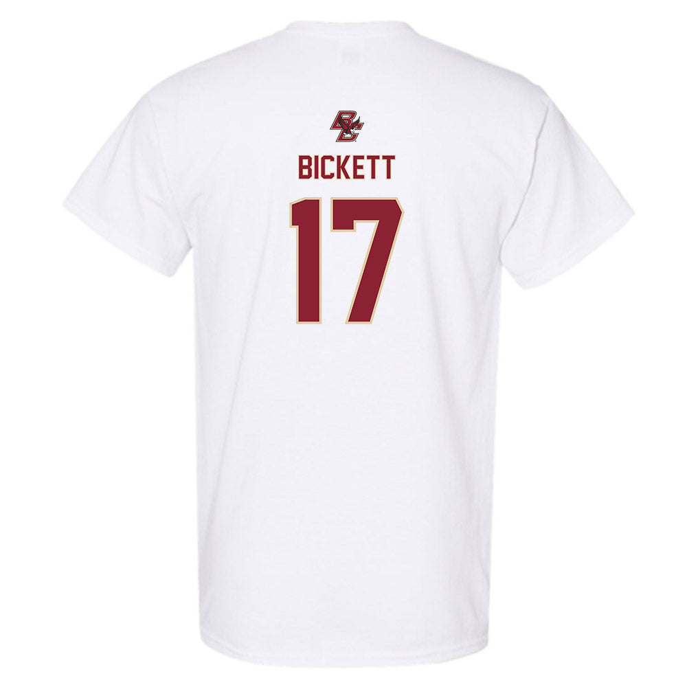 Boston College - NCAA Women's Ice Hockey : Grace Bickett - Sports Shersey T-Shirt-1