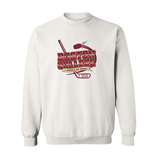 Boston College - NCAA Women's Ice Hockey : Jaime Griswold - Sports Shersey Crewneck Sweatshirt-0
