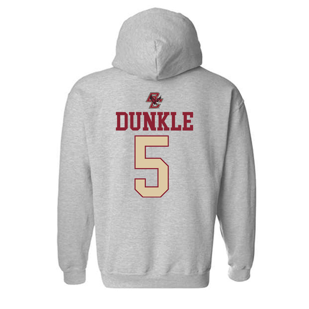 Boston College - NCAA Women's Volleyball : Reese Dunkle - Sports Shersey Hooded Sweatshirt-1