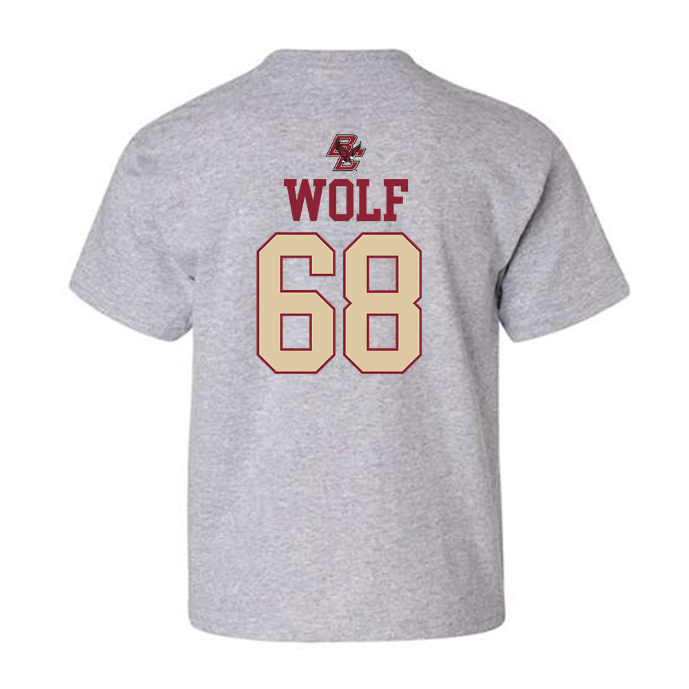 Boston College - NCAA Women's Volleyball : Milly Wolf - Sports Shersey Youth T-Shirt-1