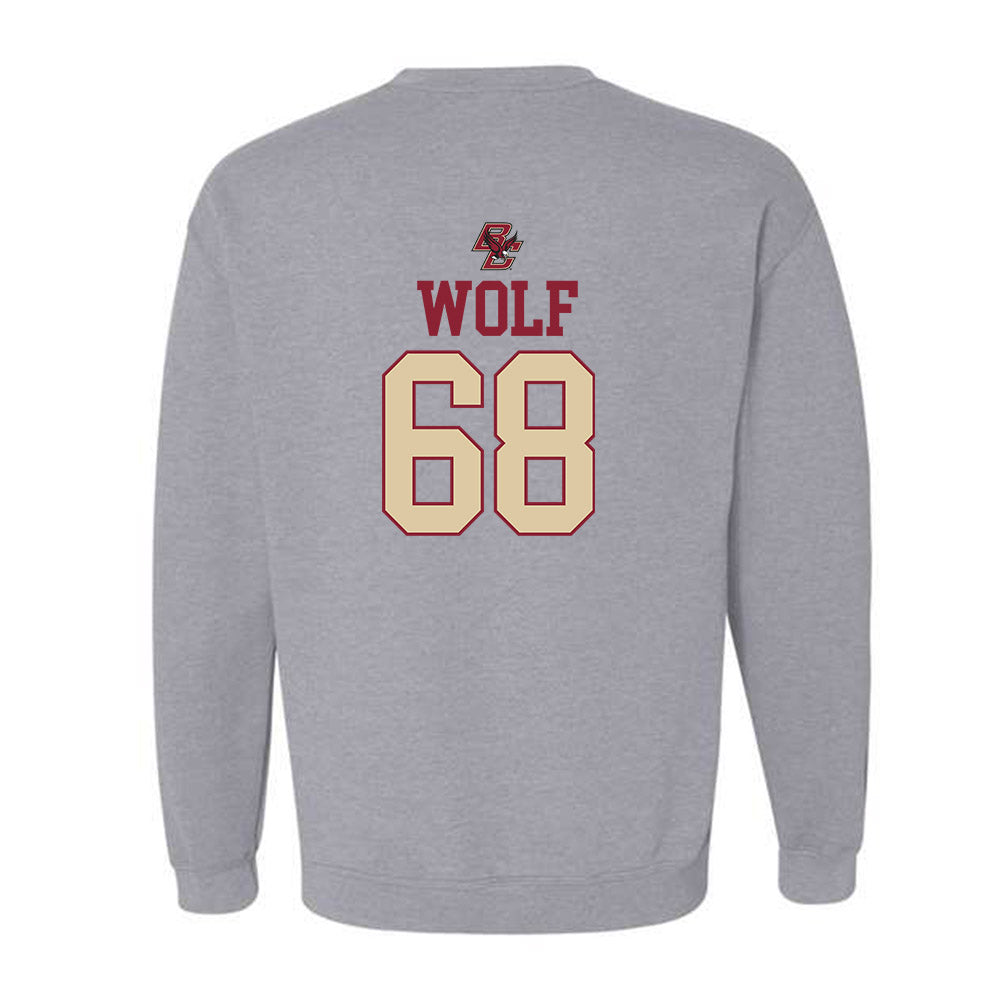 Boston College - NCAA Women's Volleyball : Milly Wolf - Sports Shersey Crewneck Sweatshirt-1