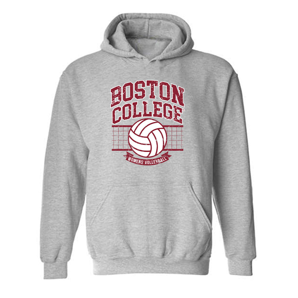 Boston College - NCAA Women's Volleyball : Reese Dunkle - Sports Shersey Hooded Sweatshirt-0