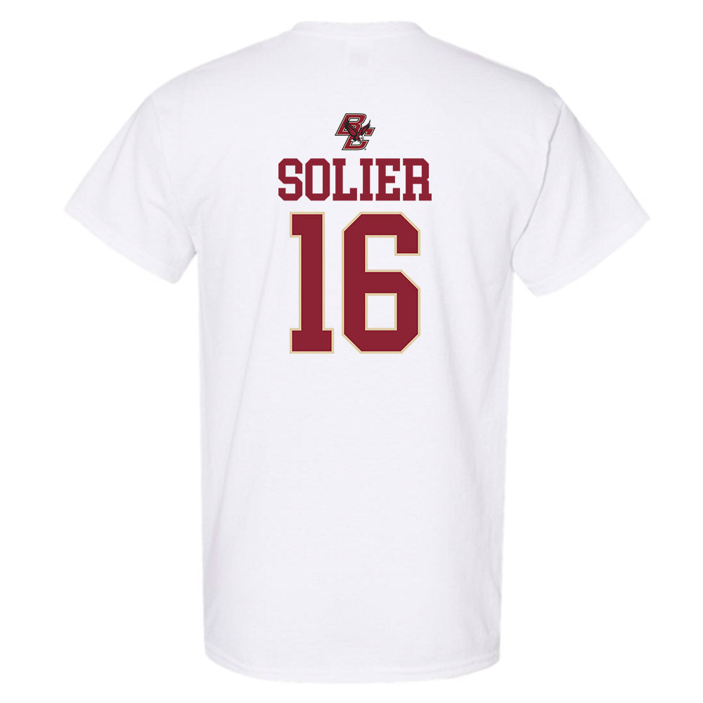 Boston College - NCAA Baseball : Julio Solier - T-Shirt-1