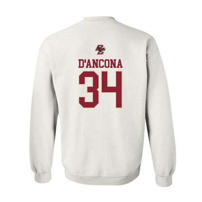 Boston College - NCAA Baseball : Luke D'Ancona - Crewneck Sweatshirt-1
