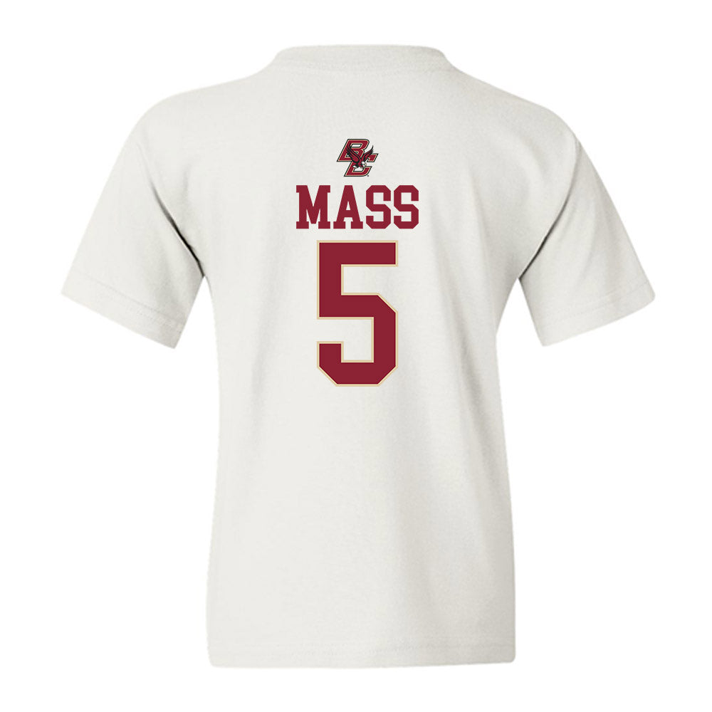 Boston College - NCAA Baseball : John Mass - Youth T-Shirt-1