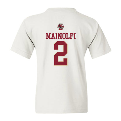 Boston College - NCAA Baseball : Ty Mainolfi - Youth T-Shirt-1